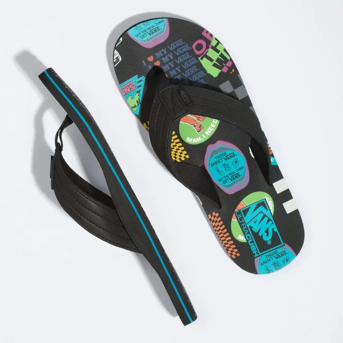 Sandals Men Vans V66 T Street Print Blackmulti Sandals Men Vans V66 T Street Print Blackmulti
