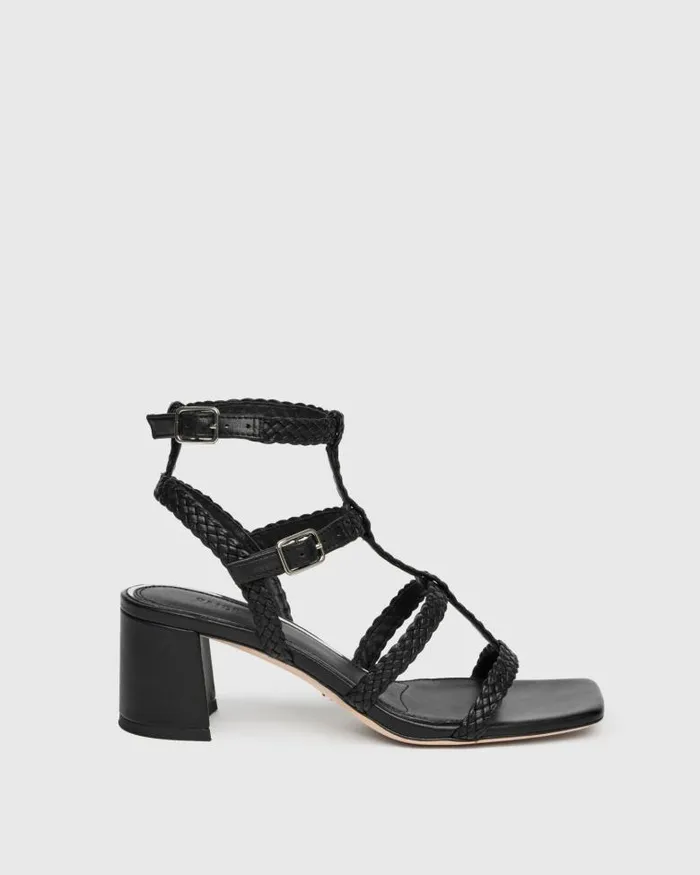 Sandals Women PAIGE Eliza Sandal 8211 Black Leather
