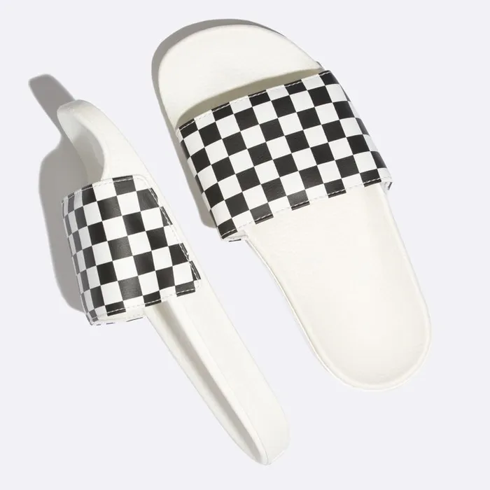 Sandals Women Vans SlideOn Checkerboard Whiteblack Sandals Women Vans SlideOn Checkerboard Whiteblack