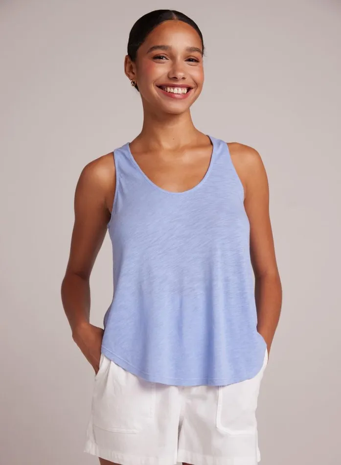 Scoop Neck Tank 8211 Peri Blue Women Bella Dahl TShirts