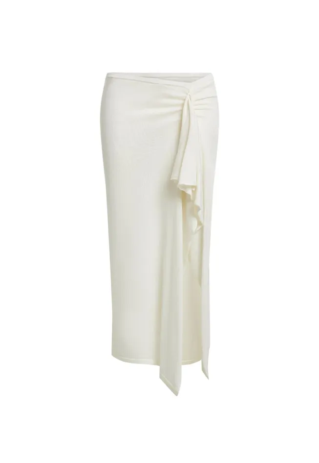 Sets and Coords Women Lioness Fashion BANKS MIDI SKIRT Ivory Sets and Coords Women Lioness Fashion BANKS MIDI SKIRT Ivory