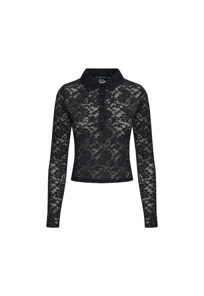 Sets and Coords Women Lioness Fashion BLACK SWAN POLO Onyx Sets and Coords Women Lioness Fashion BLACK SWAN POLO Onyx