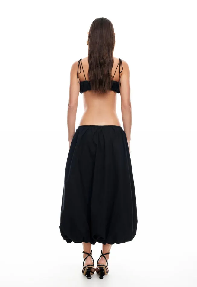Sets and Coords Women Lioness Fashion INTUITION BUBBLE MIDI SKIRT Onyx Sets and Coords Women Lioness Fashion INTUITION BUBBLE MIDI SKIRT Onyx