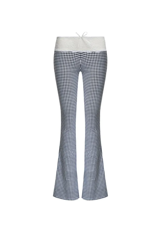 Sets and Coords Women Lioness Fashion ON POINTE PANT Black Check Sets and Coords Women Lioness Fashion ON POINTE PANT Black Check