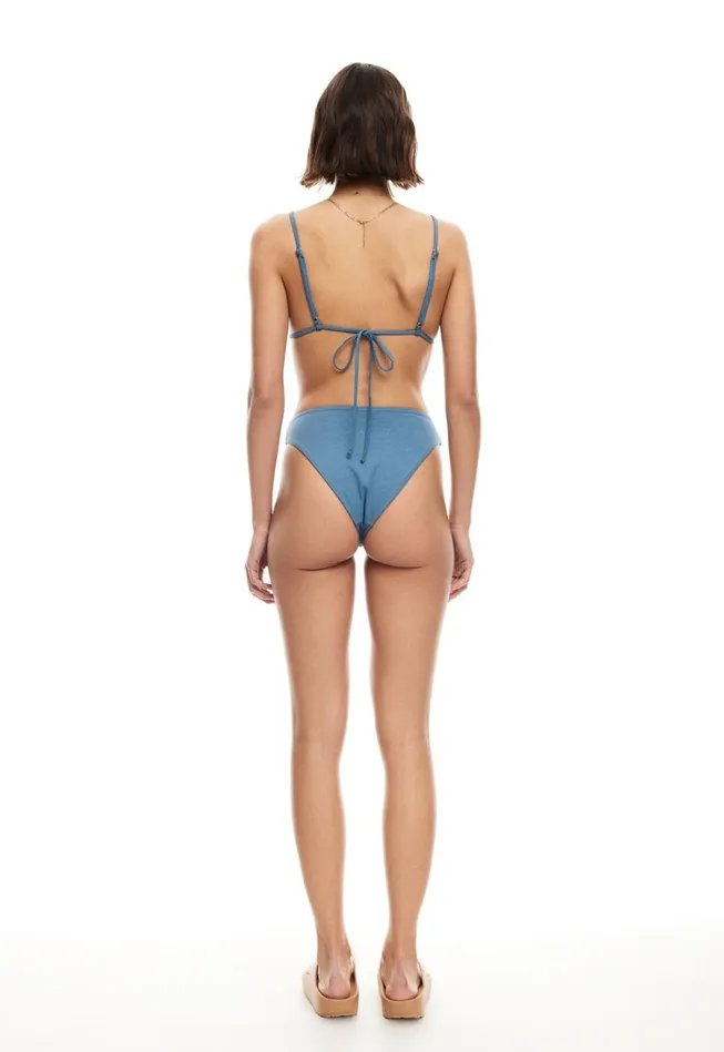 Sets Women Lioness Fashion SOULMATE TOP Denim Blue