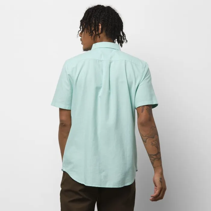 Shirts and Flannels Men Vans Houser Buttondown Shirt Dusty Jade Green Shirts and Flannels Men Vans Houser Buttondown Shirt Dusty Jade Green