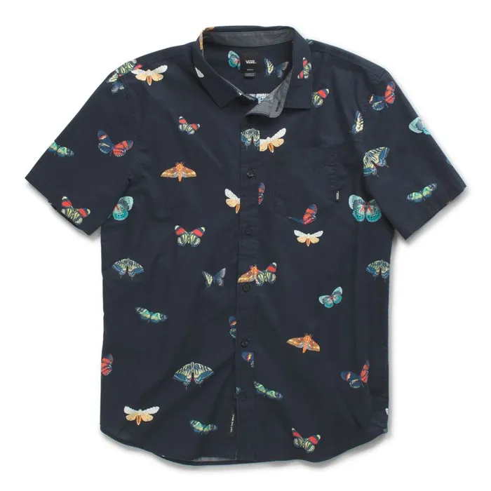 Shirts and Flannels Men Vans Metamorphosis Buttondown Shirt Black Metamorphosis Shirts and Flannels Men Vans Metamorphosis Buttondown Shirt Black Metamorphosis
