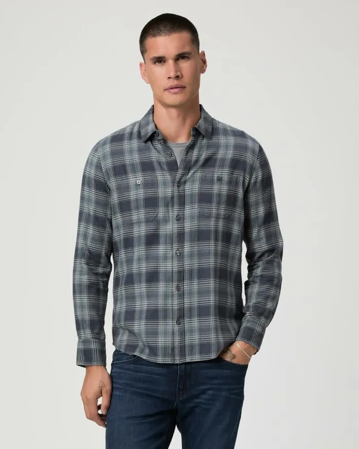 Shirts Men PAIGE Everett Shirt 8211 Mirror Pond