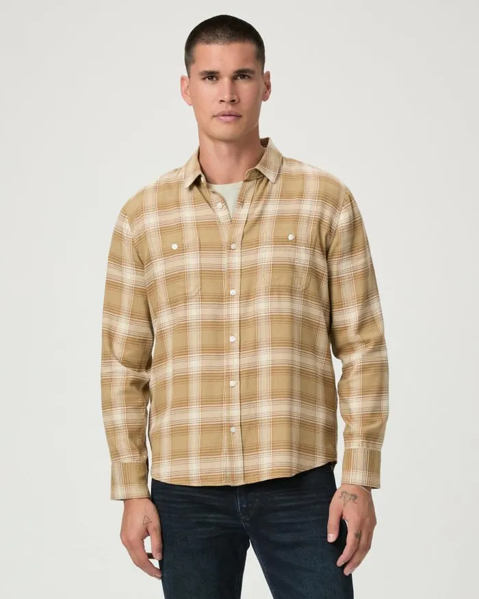 Shirts Men PAIGE Everett Shirt 8211 Pebble Trail
