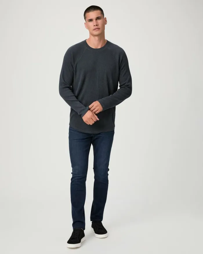 Shirts Men PAIGE Odin Baseball Tee 8211 Weathered Blue Multi Shirts Men PAIGE Odin Baseball Tee 8211 Weathered Blue Multi