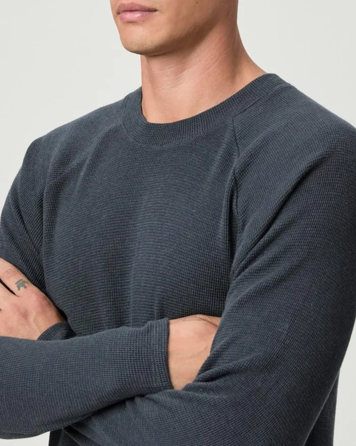 Shirts Men PAIGE Odin Baseball Tee 8211 Weathered Blue Multi Shirts Men PAIGE Odin Baseball Tee 8211 Weathered Blue Multi