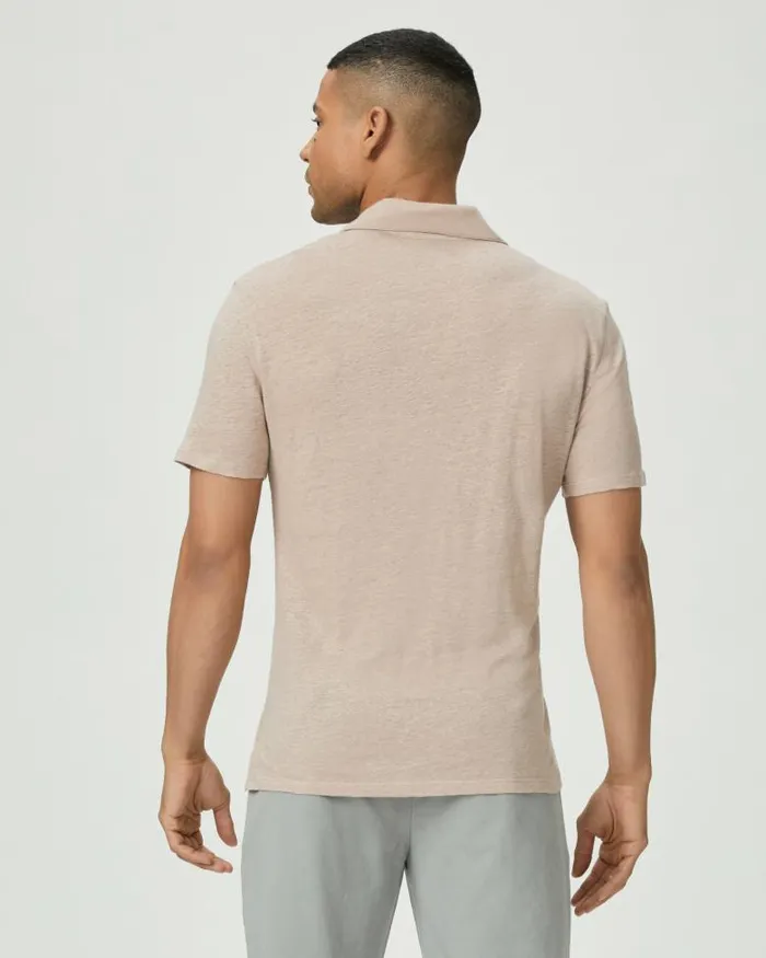 Shirts Men PAIGE Shelton Polo 8211 Pale Rose Shirts Men PAIGE Shelton Polo 8211 Pale Rose