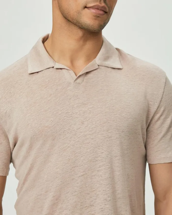 Shirts Men PAIGE Shelton Polo 8211 Pale Rose Shirts Men PAIGE Shelton Polo 8211 Pale Rose