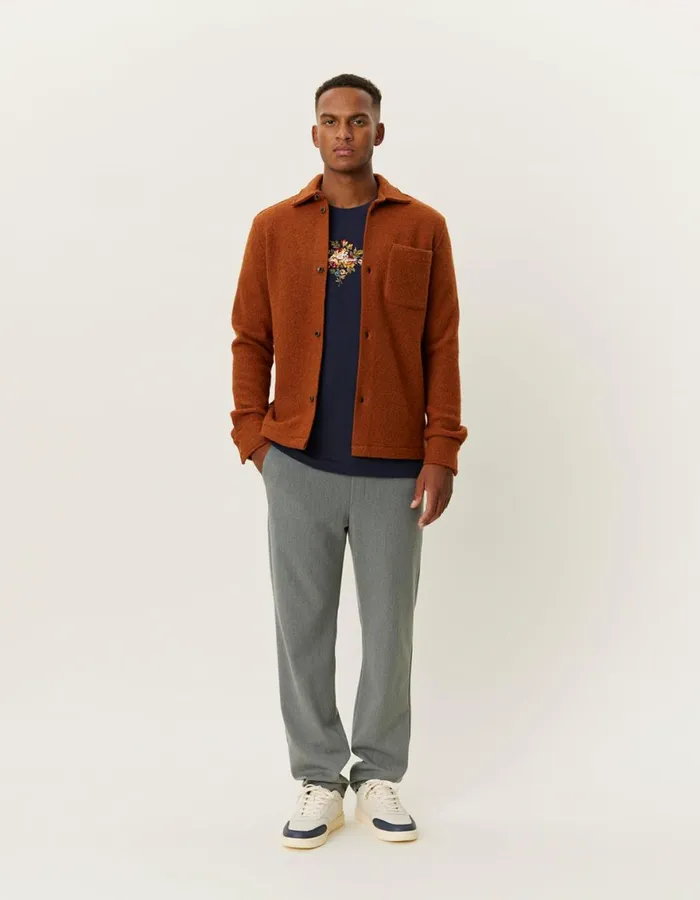 ShirtsOvershirts Men Les Deux Kaleb Overshirt 8211 Arabian Spice