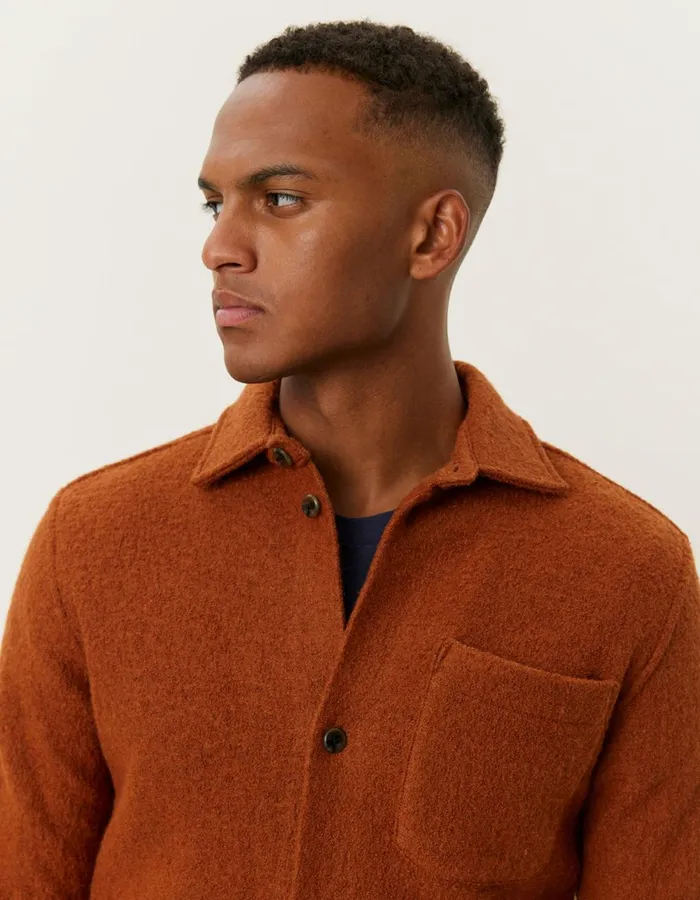 ShirtsOvershirts Men Les Deux Kaleb Overshirt 8211 Arabian Spice