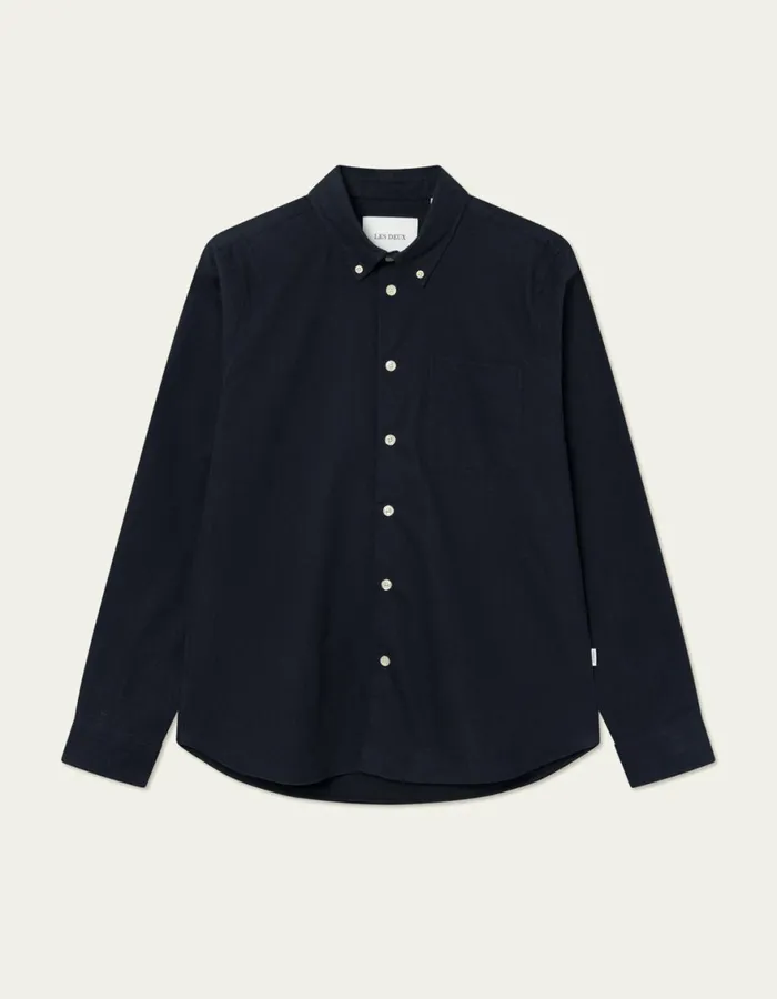 ShirtsOvershirts Men Les Deux Karl Peached Shirt 8211 Dark Navy
