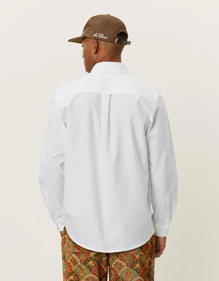 ShirtsOvershirts Men Les Deux Kent Oxford Shirt 20 8211 WhiteWhite