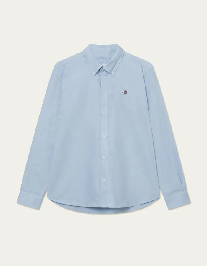 ShirtsOvershirts Men Les Deux Kent Oxford Shirt 8211 Light Blue