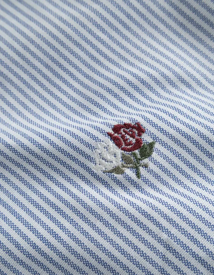 ShirtsOvershirts Men Les Deux Kent Oxford Shirt 8211 Light BlueWhite