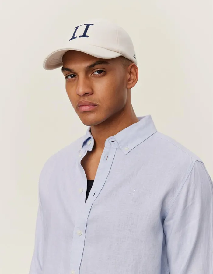 ShirtsOvershirts Men Les Deux Kristian Linen BD Shirt 8211 Summer Sky