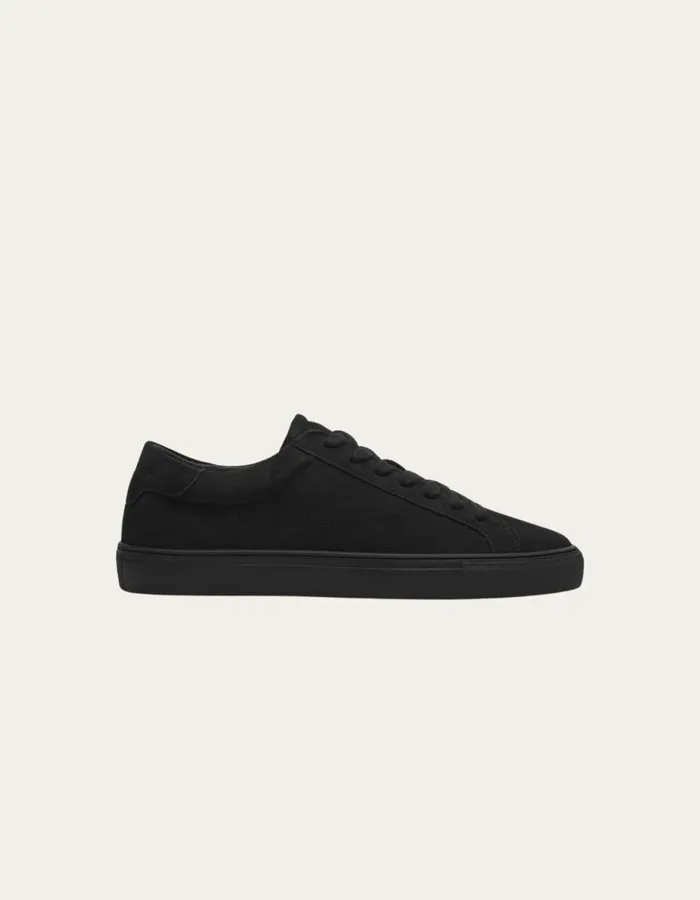 Shoes Men Les Deux Teddy Suede Sneaker 8211 BlackBlack