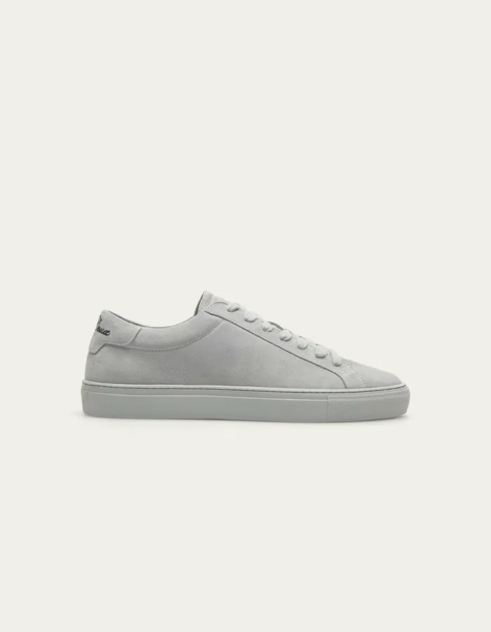 Shoes Men Les Deux Teddy Suede Sneaker 8211 Feather Grey