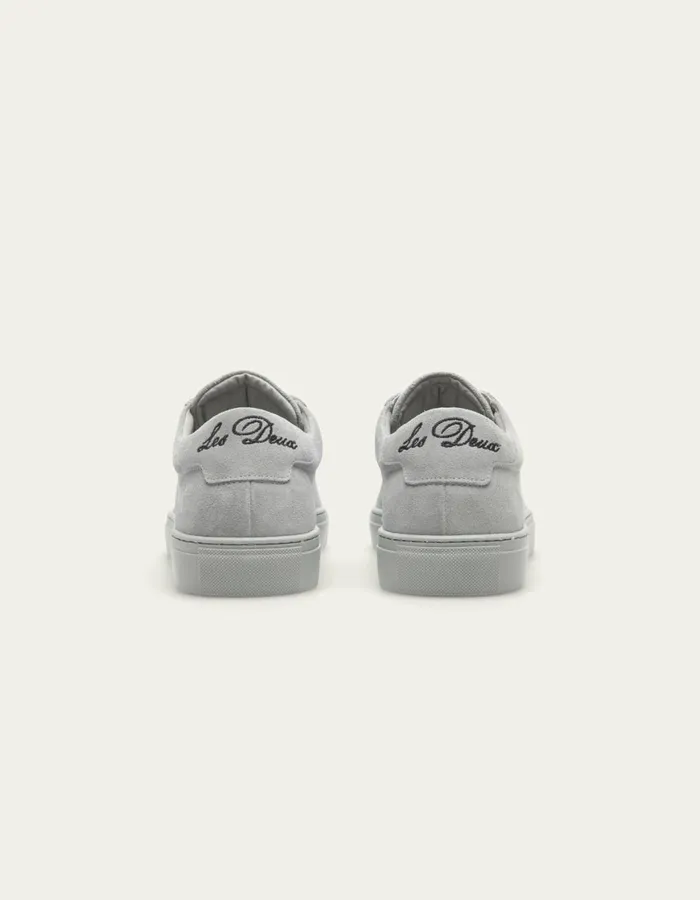 Shoes Men Les Deux Teddy Suede Sneaker 8211 Feather Grey