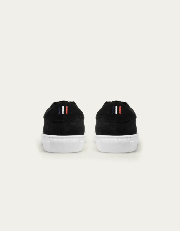 Shoes Men Les Deux Theodor Suede Sneaker 8211 BlackBlack
