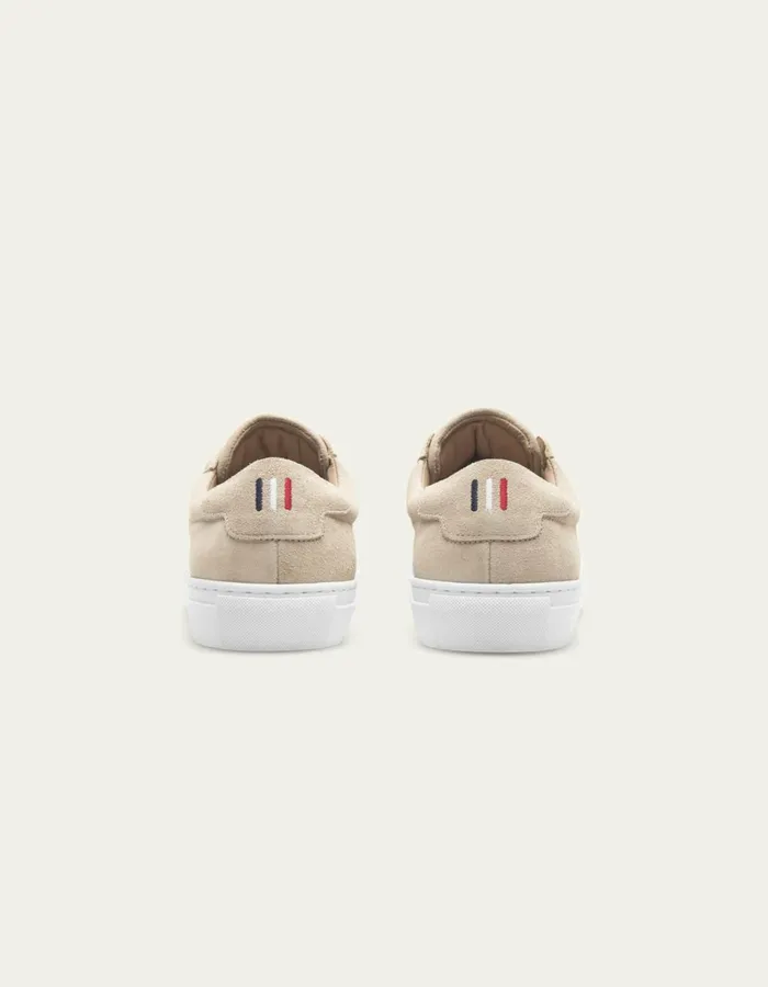 Shoes Men Les Deux Theodor Suede Sneaker 8211 Ivory