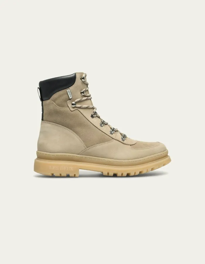 Shoes Men Les Deux Tyler Desert Boot 8211 Beige