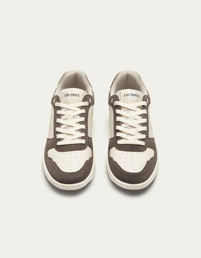 Shoes Men Les Deux Wright Basketball Sneaker 8211 WhiteWalut