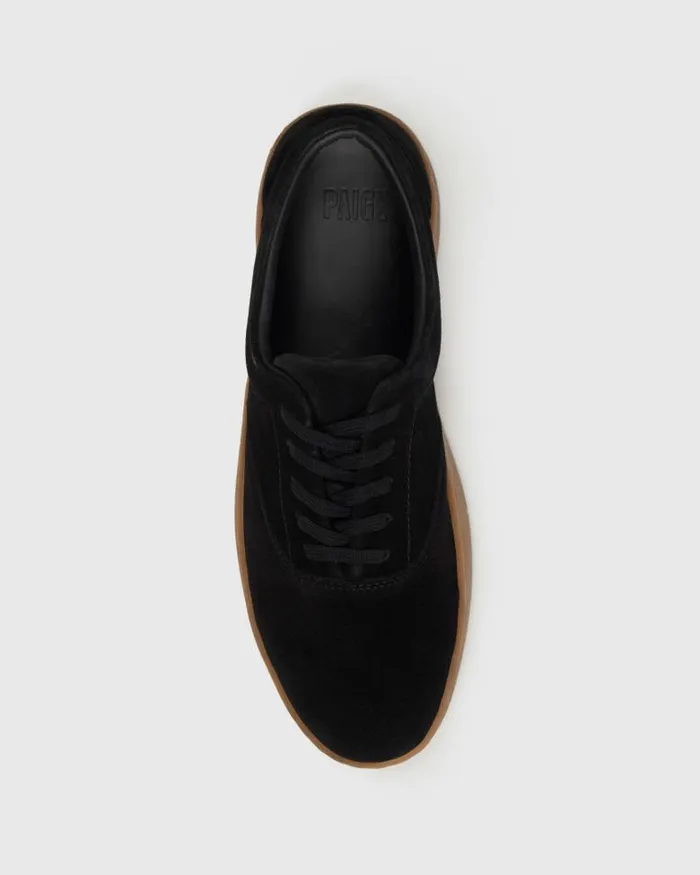 Shoes Men PAIGE Exclusive Coyle Sneaker 8211 Black Suede Shoes Men PAIGE Exclusive Coyle Sneaker 8211 Black Suede