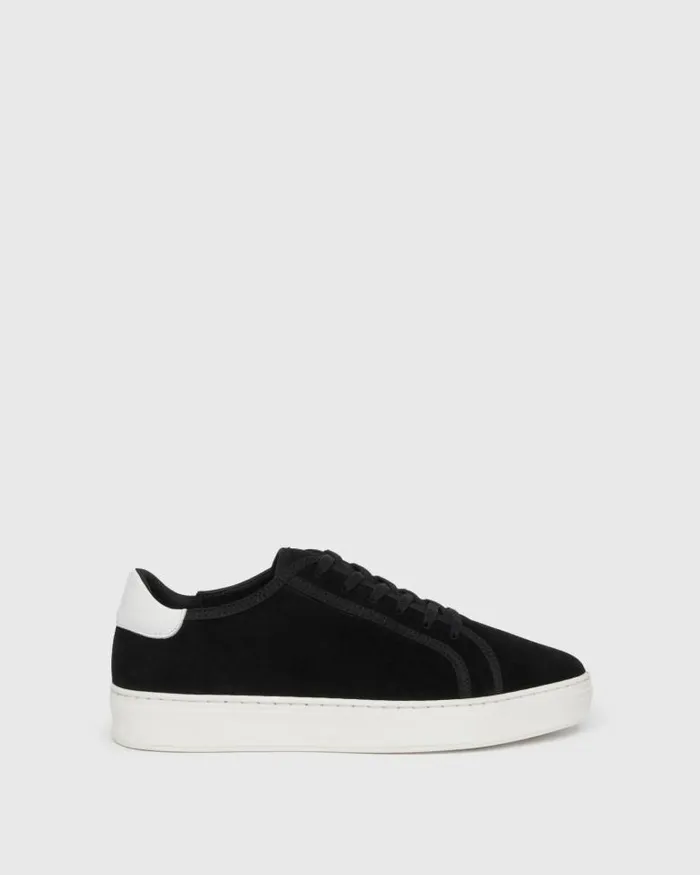 Shoes Men PAIGE Exclusive Farrell Sneaker 8211 Black Suede