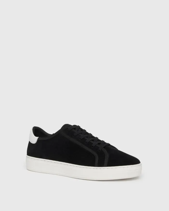 Shoes Men PAIGE Exclusive Farrell Sneaker 8211 Black Suede Shoes Men PAIGE Exclusive Farrell Sneaker 8211 Black Suede