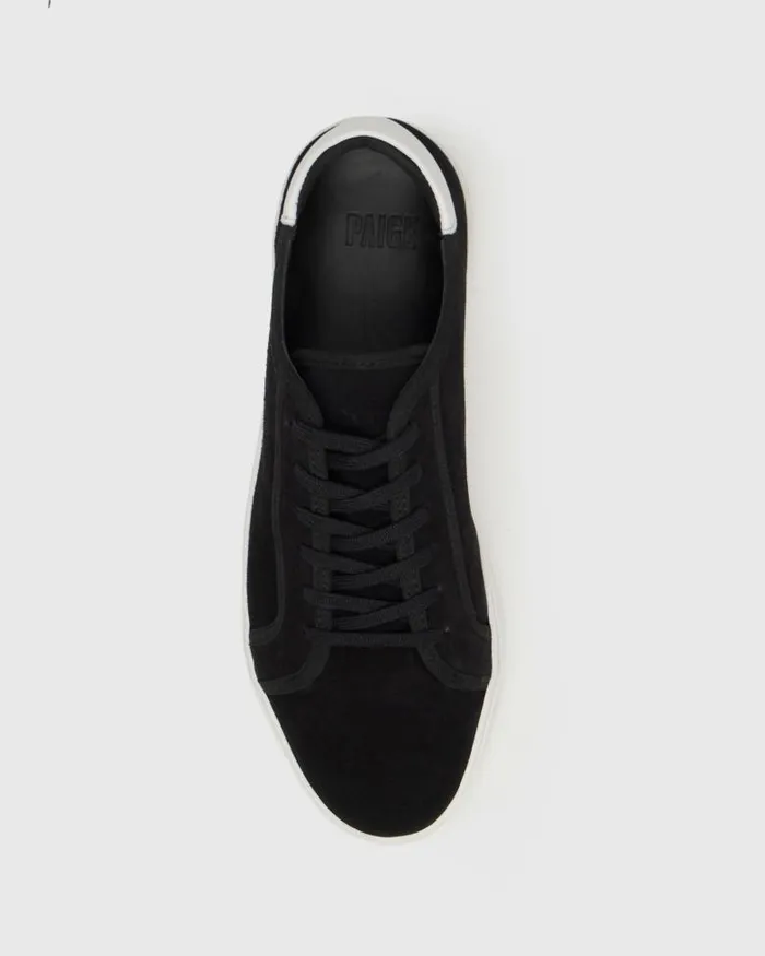 Shoes Men PAIGE Exclusive Farrell Sneaker 8211 Black Suede Shoes Men PAIGE Exclusive Farrell Sneaker 8211 Black Suede