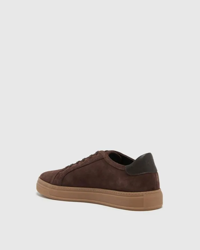 Shoes Men PAIGE Farrell Sneaker 8211 Chocolate Suede Shoes Men PAIGE Farrell Sneaker 8211 Chocolate Suede