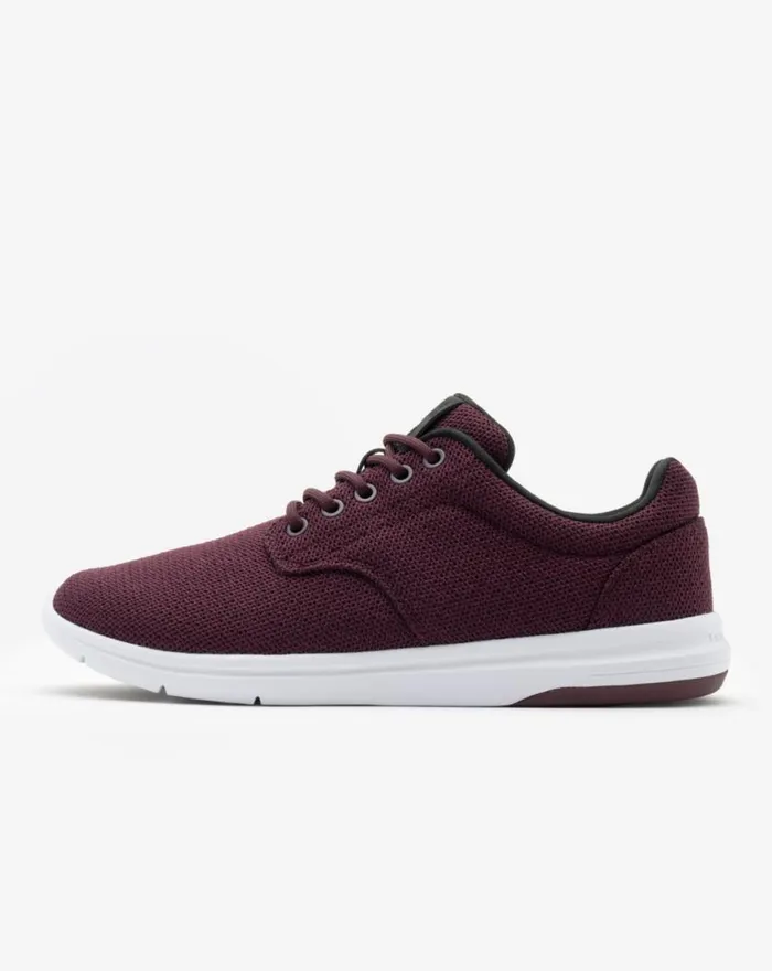 Shoes THE DAILY 2 KNIT SHOE Heather Winetasting TravisMathew Casual Shoes