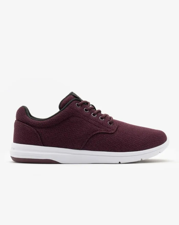 Shoes THE DAILY 2 KNIT SHOE Heather Winetasting TravisMathew Casual Shoes