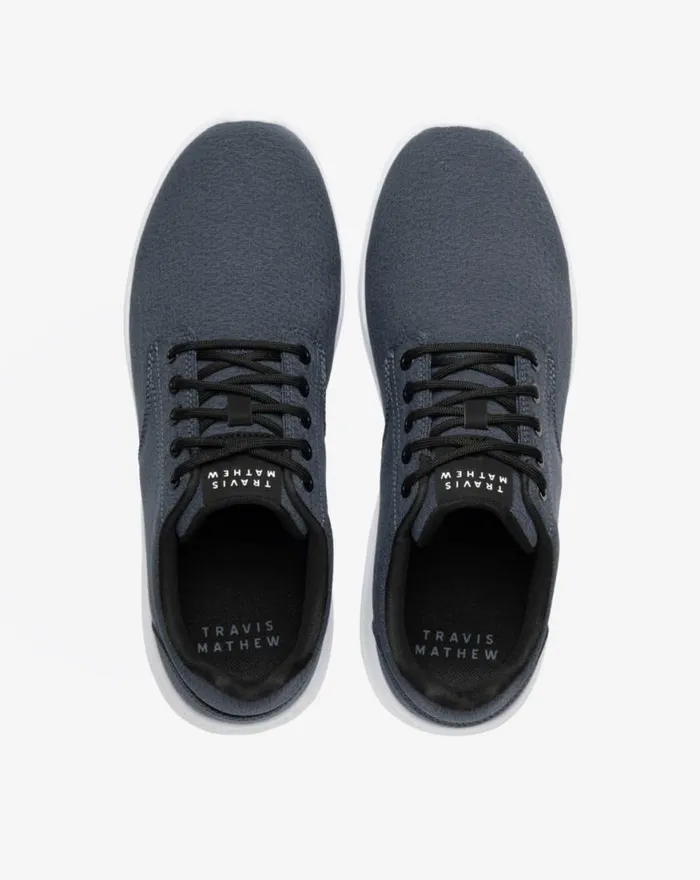 Shoes THE DAILY 2 WOVEN SHOE Heather Vintage Indigo TravisMathew Casual Shoes