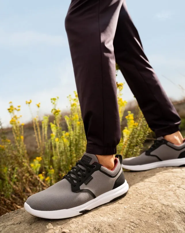 Shoes THE DAILY PRO HYBRID SHOE Heather Quiet Shade TravisMathew Casual Shoes