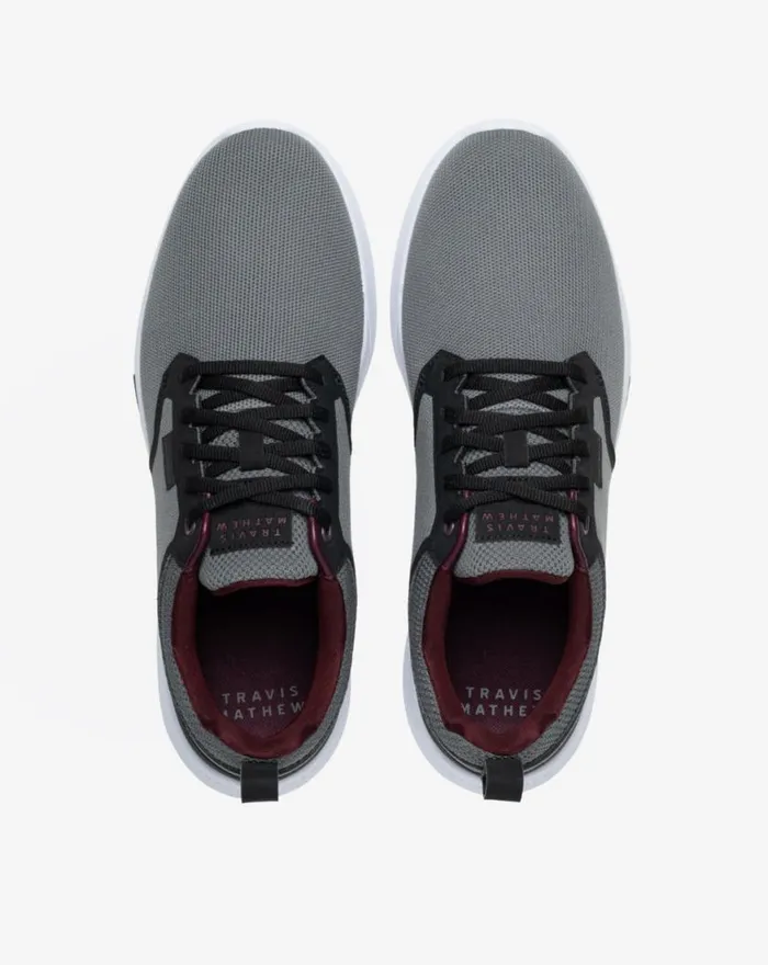 Shoes THE DAILY PRO HYBRID SHOE Heather Quiet Shade TravisMathew Casual Shoes