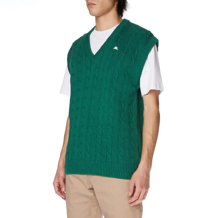 Shop Kappa Adult Clothing Robe Giovani Nembus Vest Green