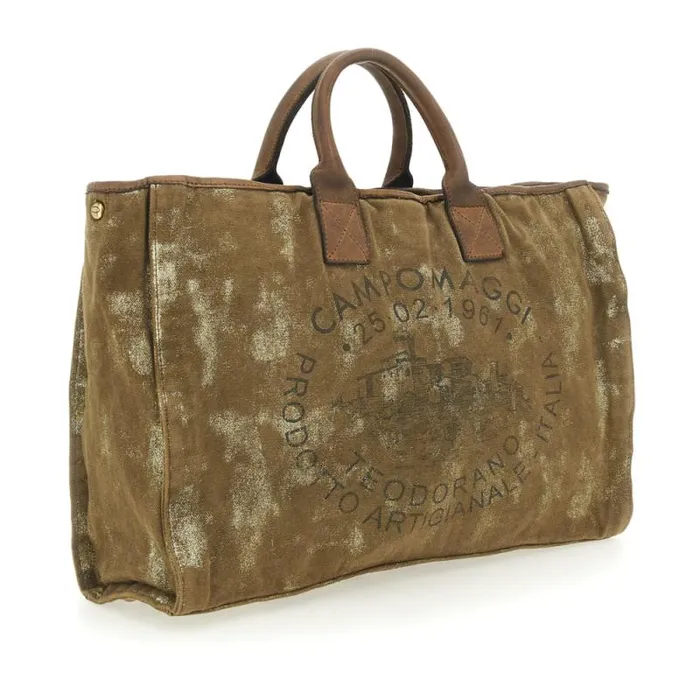 ShoppersTote Bags Women Campomaggi Baltimora Grey