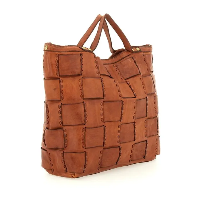 ShoppersTote Bags Women Campomaggi Edera Cognac ShoppersTote Bags Women Campomaggi Edera Cognac