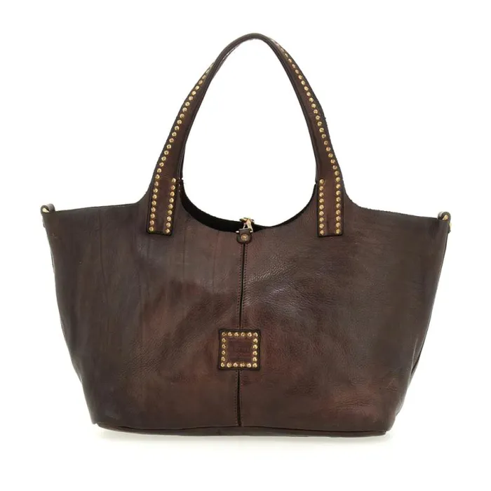 ShoppersTote Bags Women Campomaggi Kura Brown ShoppersTote Bags Women Campomaggi Kura Brown