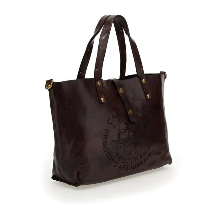 ShoppersTote Bags Women Campomaggi Teodorano Brown ShoppersTote Bags Women Campomaggi Teodorano Brown