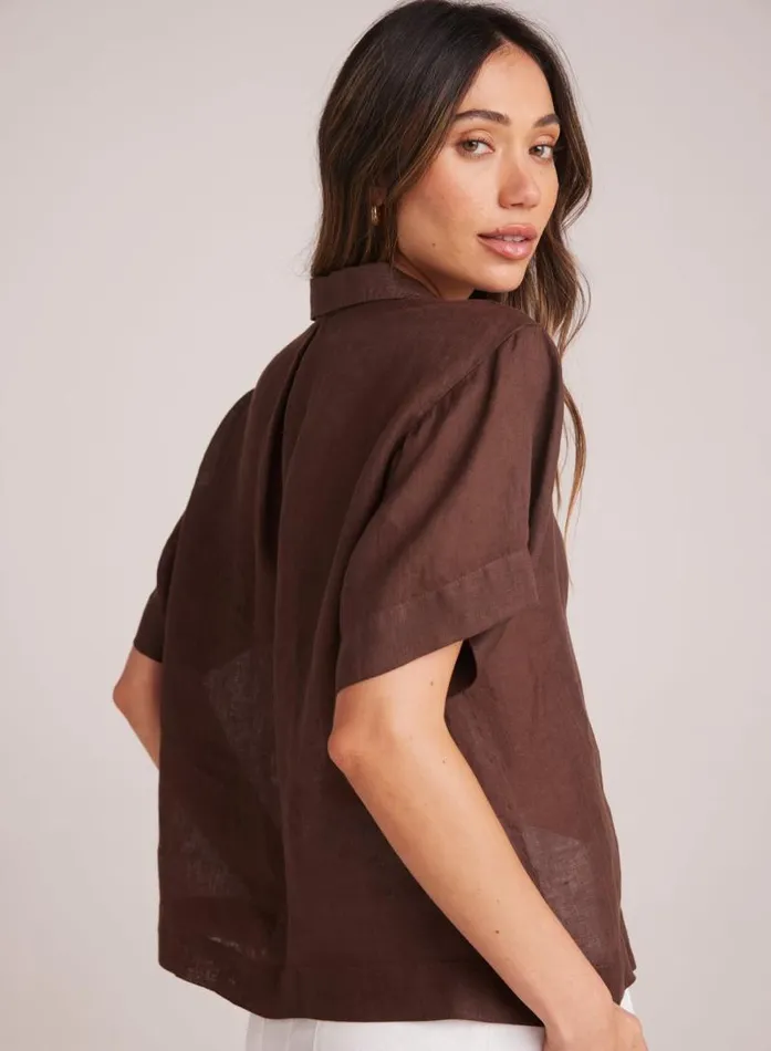 Short Sleeve Flowy Button Down 8211 Cocoa Cabana Women Bella Dahl Short Sleeve Short Sleeve Flowy Button Down 8211 Cocoa Cabana Women Bella Dahl Short Sleeve
