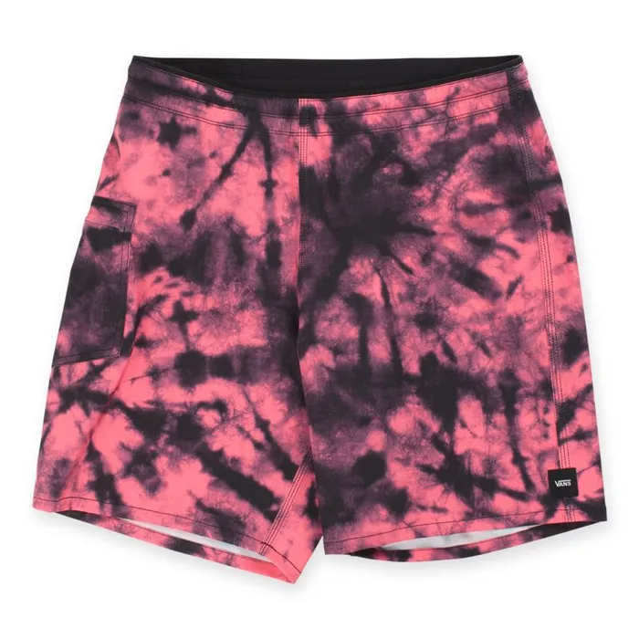 Shorts and Boardshorts Men Vans Surf Trunk 18034 Standard Calypso Coral Tie Dye