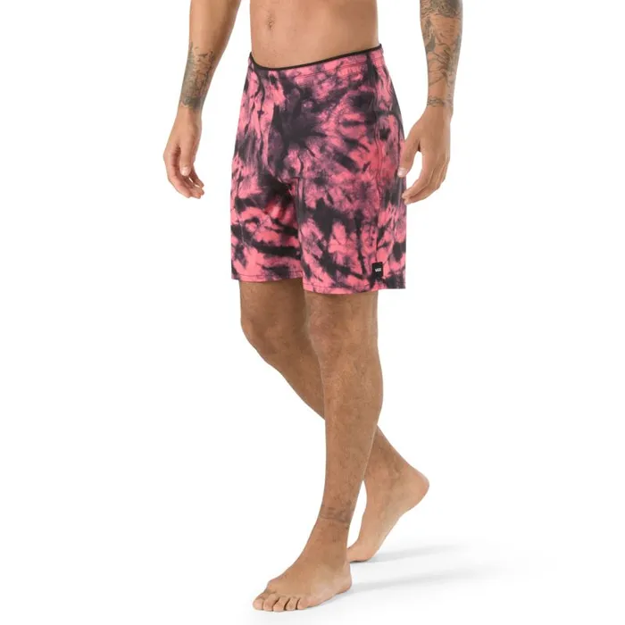 Shorts and Boardshorts Men Vans Surf Trunk 18034 Standard Calypso Coral Tie Dye Shorts and Boardshorts Men Vans Surf Trunk 18034 Standard Calypso Coral Tie Dye