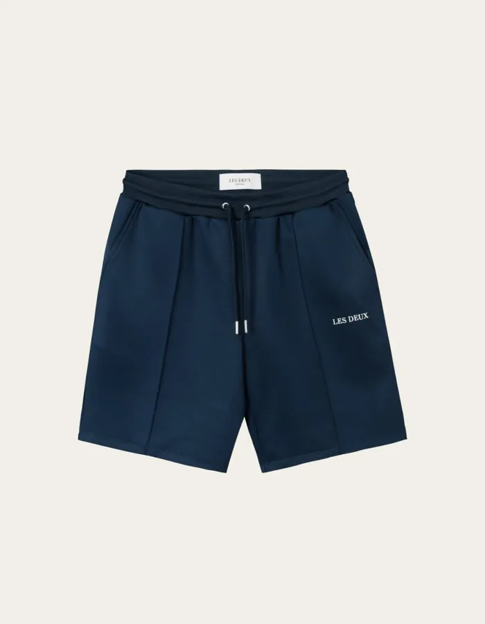 Shorts Men Les Deux Ballier Track Shorts 8211 Dark Navy